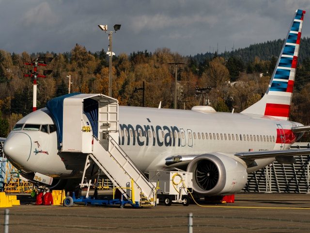 RENTON, WA - NOVEMBER 13: A Boeing 737 Max airplane sits parked at the company's Renton production facility on November 13, 2020 in Renton, Washington. Boeing has announced new cancellations of orders of the plane as it readies for approval to fly it again. (Photo by David Ryder/Getty Images)