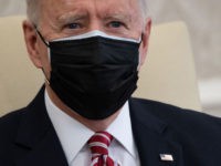 Joe Biden Now Wearing Double Masks in the Oval Office