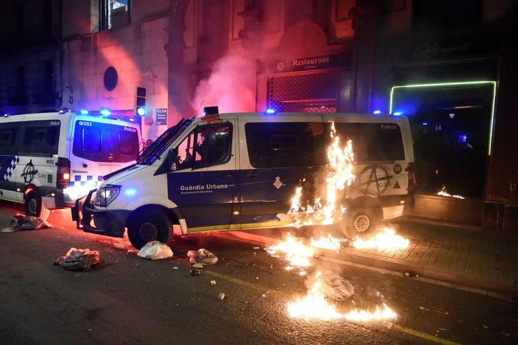 Violent Protests Against Jailing of 'Terror Apologist' Rapper Rage on