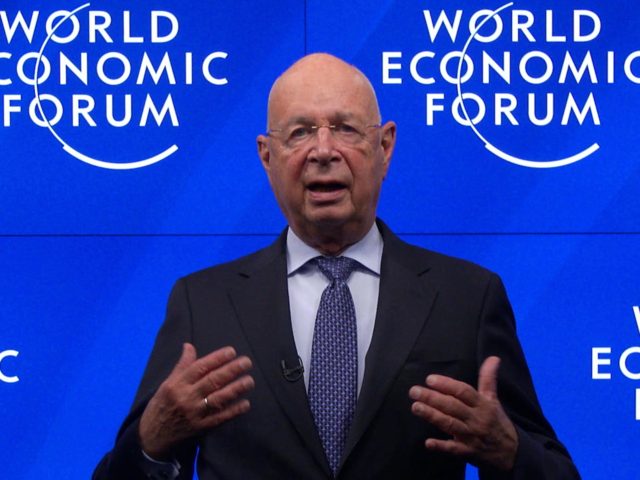 BERLIN, GERMANY - SEPTEMBER 16: In this screengrab, Klaus Schwab speaks as part of SWITCH GREEN during day 1 of the Greentech Festival at Kraftwerk Mitte aired on September 16, 2020 in Berlin, Germany. The Greentech Festival is the first festival to celebrate green technology and to accelerate the shift …
