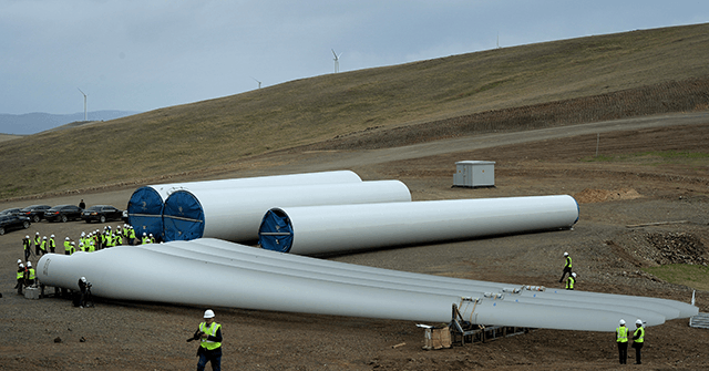 Biden advances wind energy as old turbine blades are dumped into landfill