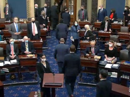 WASHINGTON, DC - FEBRUARY 13: In this screenshot taken from a congress.gov webcast, the Ho