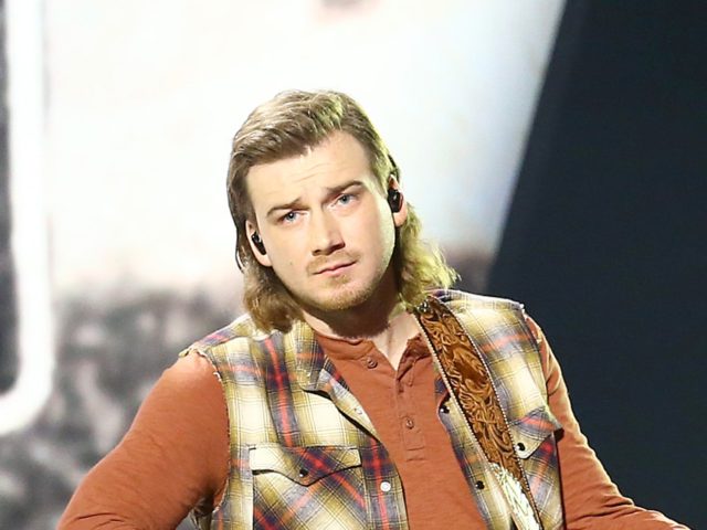 NASHVILLE, TENNESSEE: (FOR EDITORIAL USE ONLY) Morgan Wallen performs onstage at Nashville