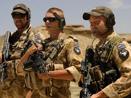 New Zealand soldierS with the NATO-led International Security Assistance Force (ISAF) patr