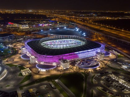 DOHA, QATAR - DECEMBER 18: In this handout image provided by Qatar 2022/Supreme Committee, Qatar inaugurates fourth FIFA World Cup 2022 venue, Ahmad Bin Ali Stadium on December 18th, 2020 in Doha, Qatar. Qatar inaugurates fourth FIFA World Cup 2022™ venue, Ahmad Bin Ali Stadium, in front of 50% capacity …
