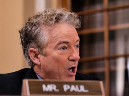 WASHINGTON, DC - FEBRUARY 03: Sen. Rand Paul (R-KY) speaks during the Confirmation Hearing