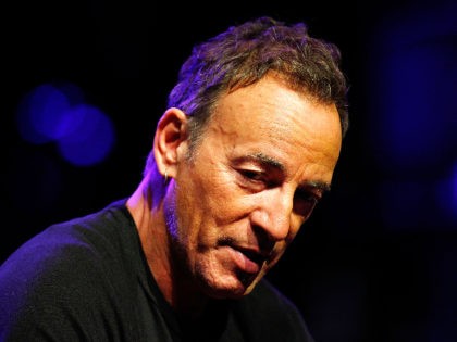 PERTH, AUSTRALIA - FEBRUARY 05: Bruce Springsteen speaks to media during a press conferenc