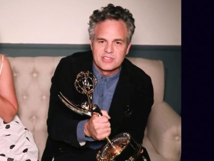 Mark Ruffalo accepts the Emmy for Outstanding Lead Actor in a Limited Series or Movie for "I Know this Much is True" during the 72nd Emmy Awards telecast on Sunday, Sept. 20, 2020 at 8:00 PM EDT/5:00 PM PDT on ABC. (Invision for the Television Academy/AP Images)
