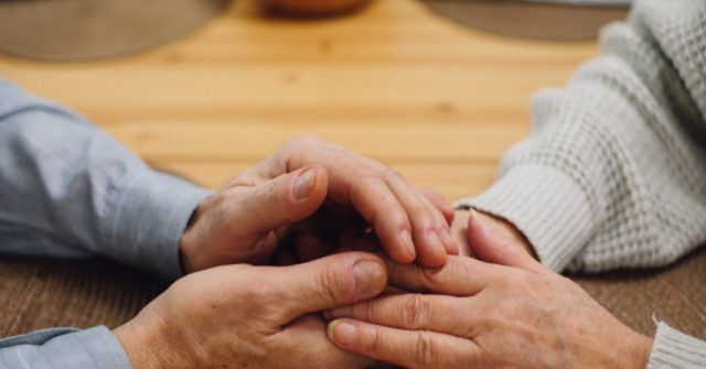 94-year-old couple planning a marriage after vaccination