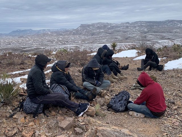 Big Bend Sector Border Patrol agents rescued numerous migrants from freezing conditions near the Texas border. (Photo: U.S. Border Patrol/Big Bend Sector)