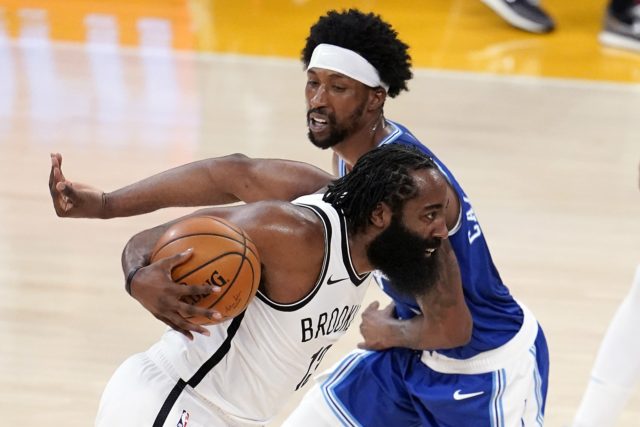 Harden, Harris lead streaking Nets past Lakers, 109-98 ...