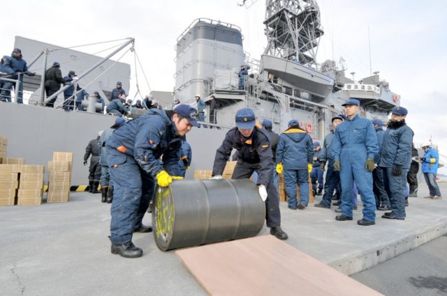 Japanese submarine crashes into commercial ship from Hong Kong