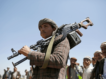 A Shiite Houthi tribesman holds his weapon during a tribal gathering showing support for the Houthi movement, in Sanaa, Yemen, Saturday Sept. 21, 2019. Yemen's Houthi rebels said late Friday night that they were halting drone and missile attacks against Saudi Arabia, one week after they claimed responsibility for a …