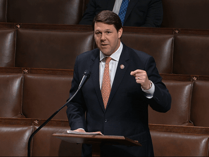 In this image from video, Rep. Jodey Arrington, R-Texas, speaks on the floor of the House