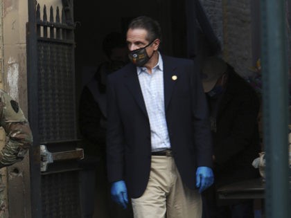 NEW YORK, NY - NOVEMBER 24: New York State Governor Andrew Cuomo updates New Yorkers on th