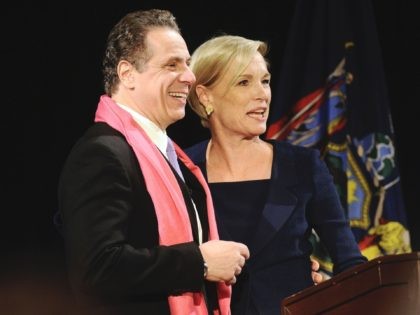 Andrew Cuomo and Planned Parenthood (Hans Pennik / Associated Press)
