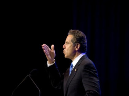 New York Gov. Andrew Cuomo blows a kiss to the audience during the NAACP's 106th annual national convention, Wednesday, July 15, 2015, in Philadelphia. Cuomo told a gathering of the NAACP that New York is working to restore public trust in law enforcement following the deaths of unarmed civilians at …