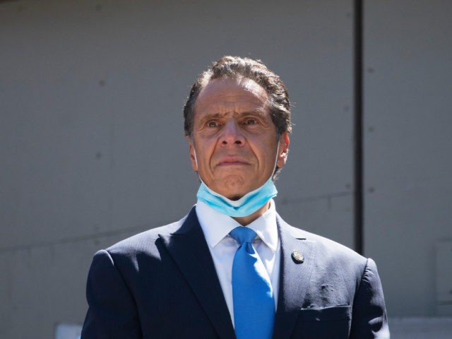 New York Gov. Andrew Cuomo attends a ceremony at the St. Nicholas Greek Orthodox Church, M