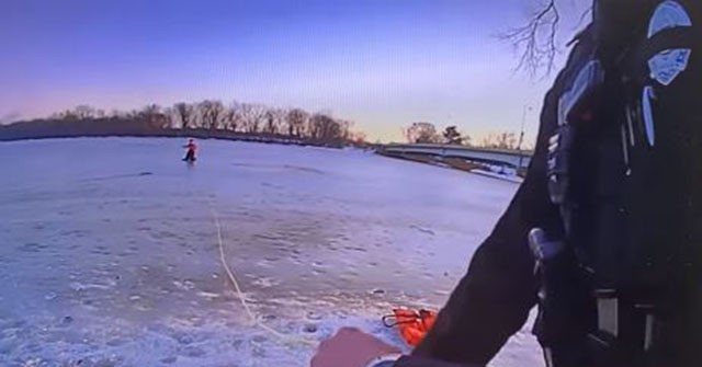 WATCH: Police Save 12-Year-Old Who Fell Through Ice on Wisconsin River
