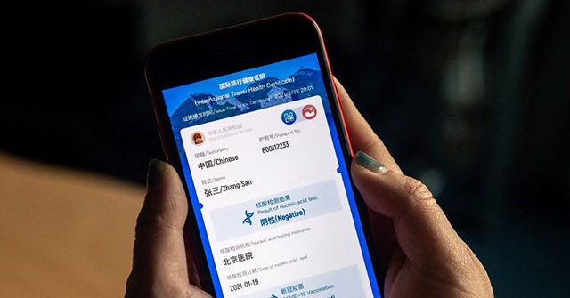 China Rolls Out Digital ‘Virus Passports’