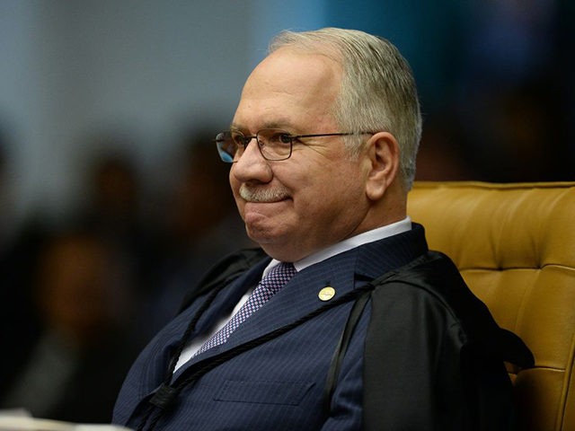 Brazil's Federal Supreme Court (STF) Minister Edson Fachin during the first session of the