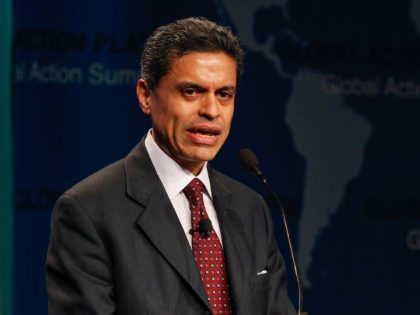 NASHVILLE, TN - NOVEMBER 18: (EXCLUSIVE COVERAGE) Journalist Fareed Zakaria speaks at the 2014 Global Action Summit at Music City Center on November 18, 2014 in Nashville, Tennessee. (Photo by Terry Wyatt/Getty Images)