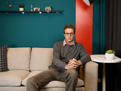 Buzzfeed CEO Jonah Peretti poses for a portrait at Buzzfeed's New York Headquarters on December 14, 2018 in New York City. BuzzFeed is an American internet media and news company that was founded in 2006. According to a recent report in The New York Times, the company expects to surpass …