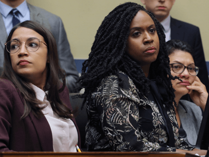 House Oversight and Government Reform Committee members (L-R) Rep. Alexandria Ocasio-Corte