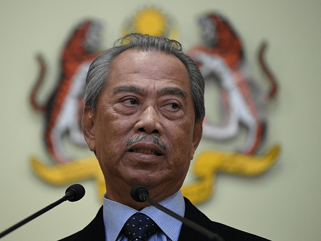 Malaysia's Prime Minister Muhyiddin Yassin, unveils his new cabinet members at the Prime M