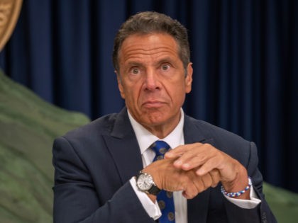 NY Gov. Andrew Cuomo speaks during a COVID-19 briefing on July 6, 2020 in New York City. (