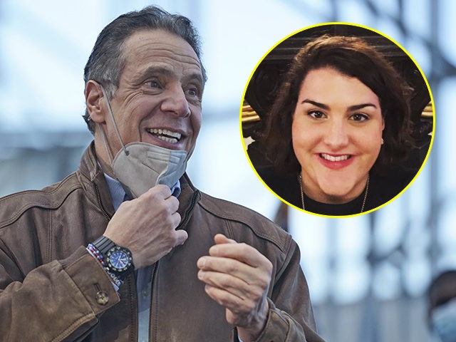 NEW YORK, NEW YORK - MARCH 08: New York Gov. Andrew Cuomo greets people after speaking at