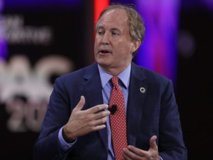 ORLANDO, FLORIDA - FEBRUARY 27: Ken Paxton, Texas Attorney General, speaks during a panel discussion about the Devaluing of American Citizenship during the Conservative Political Action Conference held in the Hyatt Regency on February 27, 2021 in Orlando, Florida. Begun in 1974, CPAC brings together conservative organizations, activists, and world …
