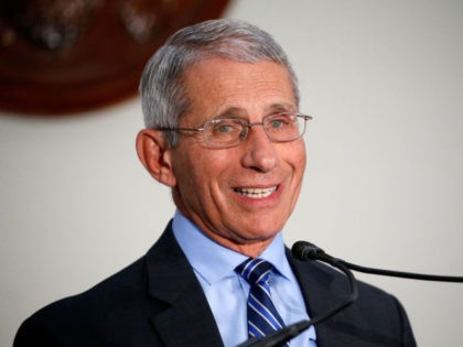 WASHINGTON, DC - JUNE 14: Anthony Fauci, M.D., Director, National Institute of Allergy and Infectious Diseases, National Institutes of Health (NIH), speaks at "Making AIDS History: A Roadmap for Ending the Epidemic" at the Hart Senate Building on June 14, 2017 in Washington, DC. (Photo by Paul Morigi/Getty Images)