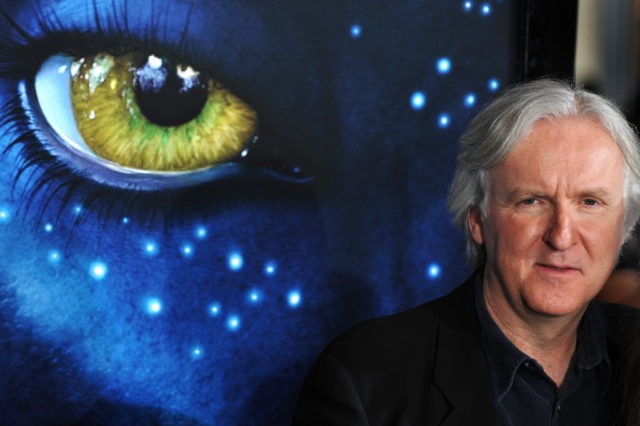 Director James Cameron arrives at the premiere of "Avatar," at the Grauman's Chinese Theat