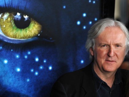 Director James Cameron arrives at the premiere of "Avatar," at the Grauman's Chinese Theat