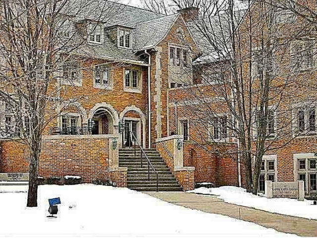 Indiana University Bloomington’s Kappa Kappa Gamma sorority house