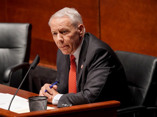 U.S. Rep. Ken Buck (R-CO) questions witnesses at a House Judiciary Committee hearing on police brutality and racial profiling on June 10, 2020 in Washington, DC. (Greg Nash-Pool/Getty Images)