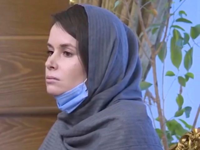 In this frame grab from Iranian state television video aired Wednesday, Nov. 25, 2020, British-Australian academic Kylie Moore-Gilbert is seen in Tehran, Iran. Iran has freed Moore-Gilbert, who has been detained in Iran for more than two years, in exchange for three Iranians held abroad, state TV reported Wednesday. (Iranian …