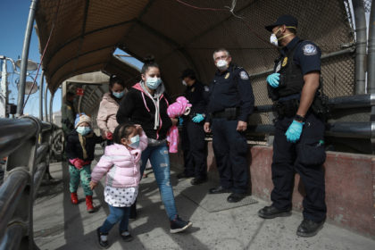 Felipe Romero said migrants who tested positive for COVID-19 are being told to quarantine and remain socially distanced. Christian Chavez/AP