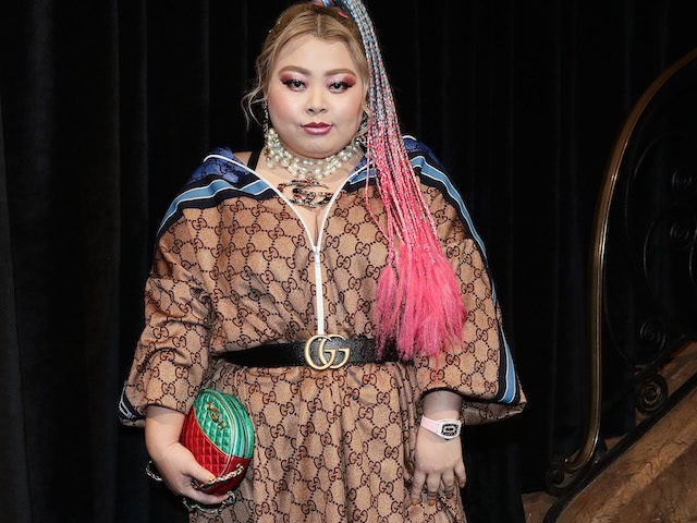 Naomi Watanabe arrives at the Gucci show during Paris Fashion Week Spring/Summer 2019 on S
