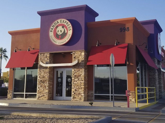 This March 4, 2020 photo shows a Panda Express restaurant in Phoenix. (Terry Tang/AP Photo)