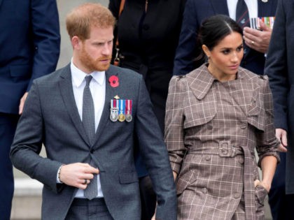 Photo by: KGC-09/STAR MAX/IPx 2020 2/19/21 Prince Harry and Meghan Markle confirm they won't return to royal duties. STAR MAX File Photo: 12/25/18 Prince Charles, Prince William, Duchess Catherine, Prince Harry, Duchess Meghan and Queen Elizabeth II attend the Christmas Day church service at Sandringham, Norfolk.