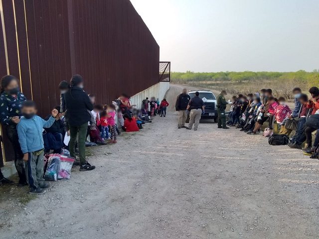 Border Patrol agents continue to apprehend large groups of migrant families and unaccompan