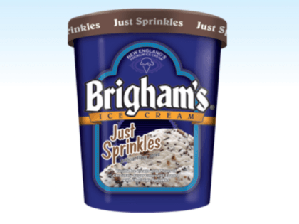 Bringham's "Just Sprinkles" Ice Cream (Bringham's)