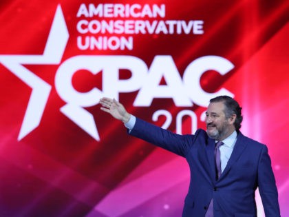 Sen. Ted Cruz (R-TX) addresses the Conservative Political Action Conference held in the Hy
