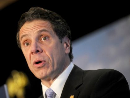 NEW YORK, NY - FEBRUARY 6: Andrew Cuomo holds a press conference to declare a state of eme
