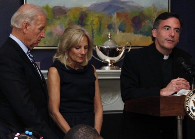 FILE - In this Nov. 22, 2010, file photo, Vice President Joe Biden, left, and his wife, Ji