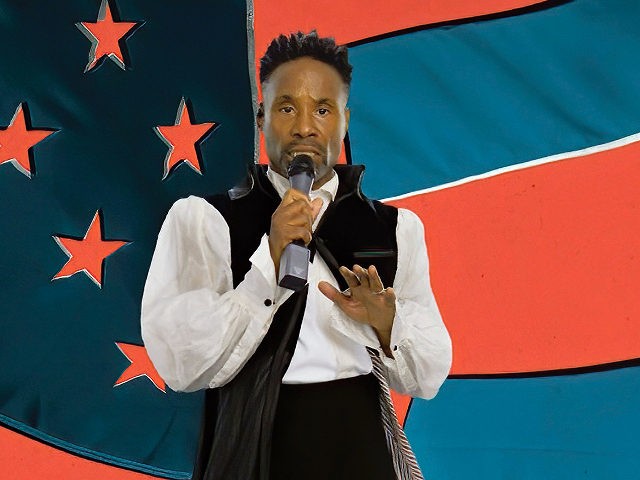 In this image from video, Billy Porter and performs "For What It's Worth" w
