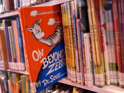 CHICAGO, ILLINOIS - MARCH 02: Books by Theodor Seuss Geisel, aka Dr. Seuss, including "On