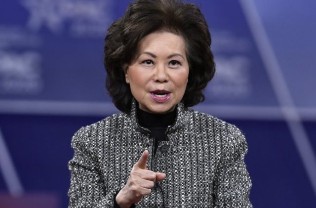 IG report finds evidence of ethics violations against Elaine Chao - Breitbart